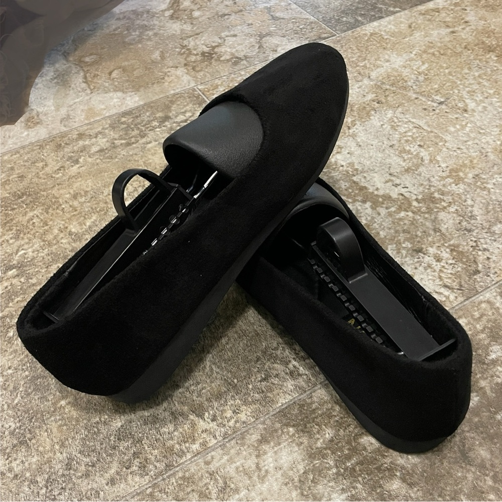Women’s Black Suede Flats | FREE WITH PURCHASE